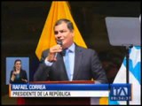 Discursos de Nebot y Correa analizaron crisis económicas
