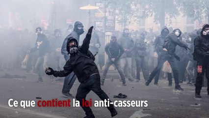 Ce que contient la loi anti-casseurs