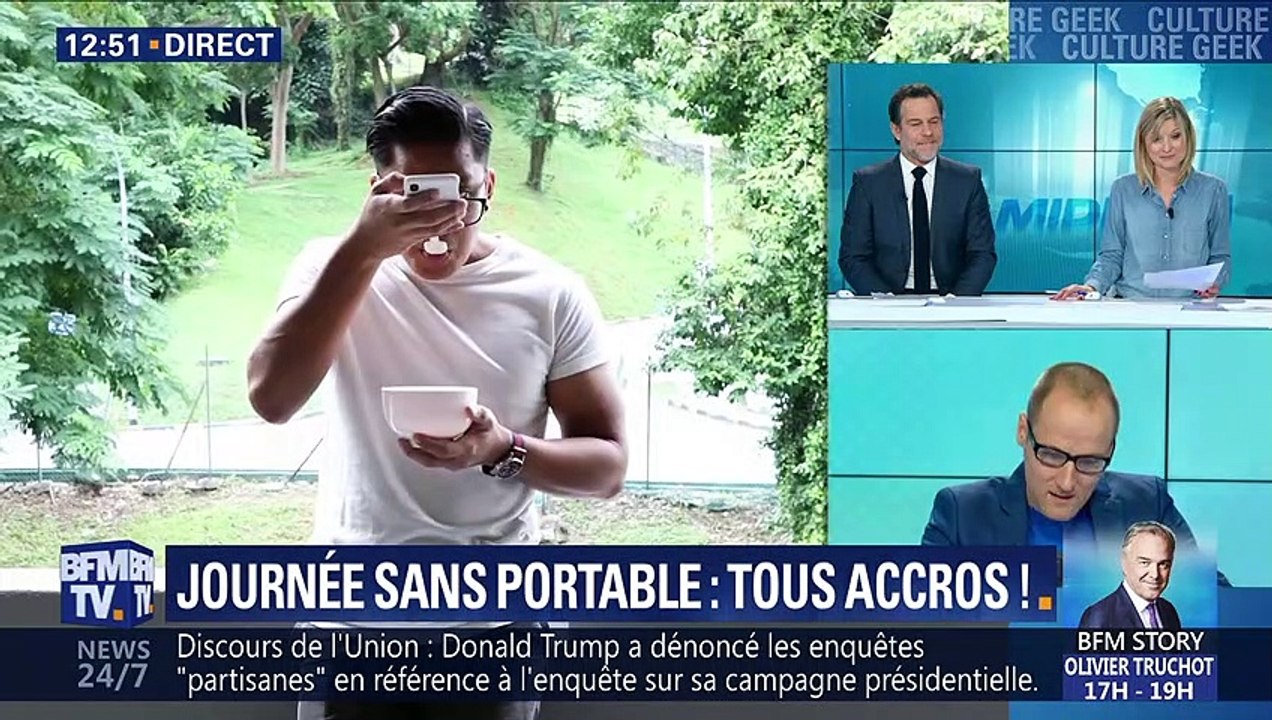 Journée mondiale sans portable : tous accros