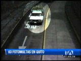 Taxistas y motociclistas invaden el carril exclusivo