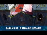 Basílica de la Reina del Rosario de Agua Santa de Baños - Ecuador desde arriba - Teleamazonas