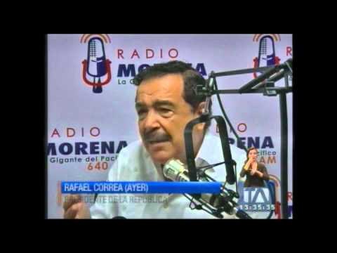 Correa dice a Nebot que candidatizarse sería un error