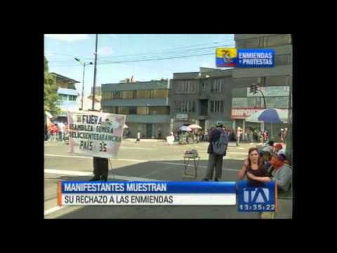 Se produjeron incidentes entre manifestantes y la policía