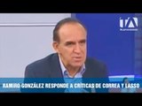 Ramiro González responde a críticas de Correa y Guillermo Lasso