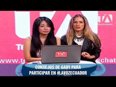 Gaby Villalba te da consejos para el casting de la 2da. temporada de La Voz Ecuador