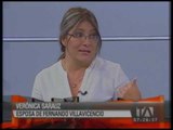 Entrevista a Verónica Sarauz, esposa de Fernando Villavicencio - Teleamazonas