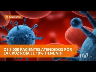 Download Video: De cinco mil pacientes atendidos por la Cruz Roja el 10% tiene VIH