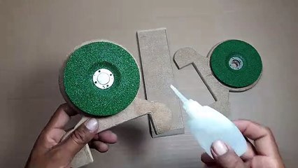 How to make a Mini Flour Mill Make At Home With Cardboar