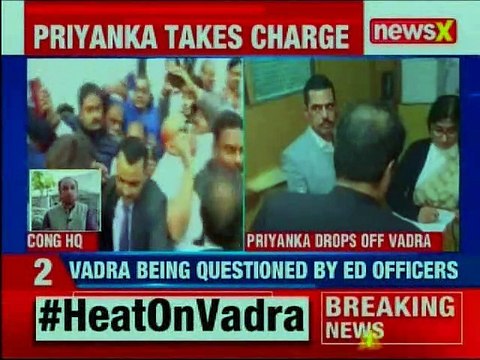 Money Laundering Case: Robert Vadra being interrogated at ED office