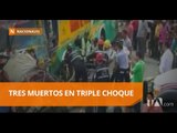 Triple choque en Los Ríos - Teleamazonas