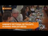 Correa presidió gabinete sectorial de talento humano - Teleamazonas