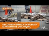 Decomisan más de dos toneladas de droga en Guayaquil - Teleamazonas