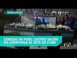 Inicia el recorrido final de las cenizas de Fidel Castro - Teleamazonas
