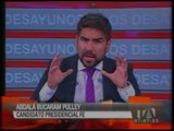 Entrevista al candidato presidencial Abdalá Bucaram Pulley