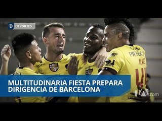 Barcelona afina multitudinaria fiesta para recibir la copa 15 - Teleamazonas