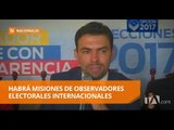 El CNE confirma presencia de misiones de observadores internacionales - Teleamazonas