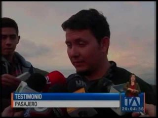 Bus interprovincial cayó al abismo cerca a Oyacoto