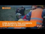 Sube a 15 el número de víctimas por accidente en Panamericana Norte - Teleamazonas