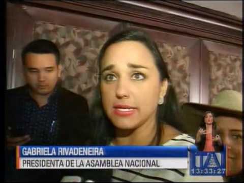 Gabriela Rivadeneira se pronunció sobre denuncia de violencia de directivo de El Telégrafo