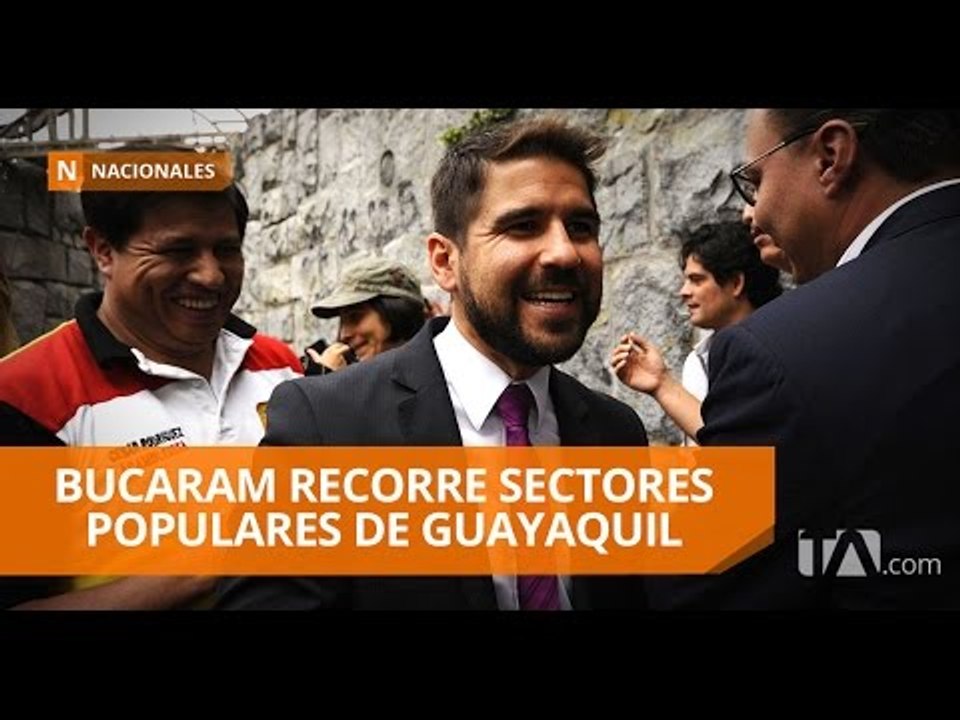 Abdalá Bucaram Pulley conversó con moradores de la 25 y la S - Teleamazonas