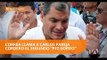 Correa se pronuncia sobre implicado en caso Petroecuador - Teleamazonas