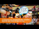 Este el monigote más vendido después del toro de Barcelona - Teleamazonas