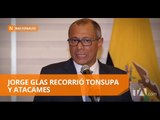 Jorge Glas activó el sistema de alertas tempranas de tsunamis en Esmeraldas - Teleamazonas