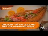 Operadores turísticos de Atacames participan en feria gastronómica
