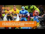 Los monigotes se toman las avenidas de Guayaquil - Teleamazonas