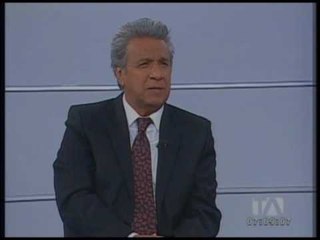 Entrevista al candidato presidencial Lenin Moreno