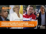 Presidenciables cumplen agenda proselitista y política