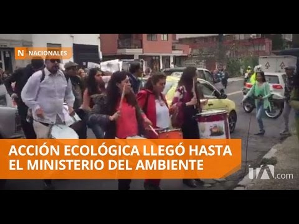 Acción Ecológica entregó documentos que justifican su permanencia - Teleamazonas