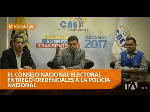 Comandante General de la Policía llama a los uniformados a votar - Teleamazonas
