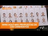 Binomios presidenciales intensifican campaña proselitista  - Teleamazonas