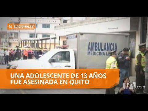 Una joven fue asesinada con arma blanca en el sur de Quito