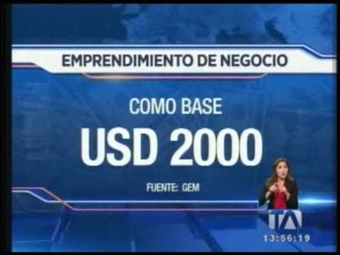 Ecuador, el segundo país en el mundo con emprendedores - Teleamazonas