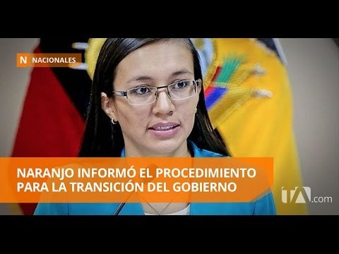 Sandra Naranjo informa del proceso de transición de gobierno - Teleamazonas