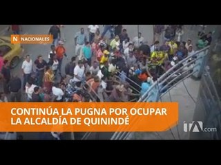 Continúa la pugna por ocupar la Alcaldía de Quinindé