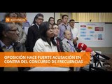 Oposición hace fuerte acusación en contra del concurso de frecuencias