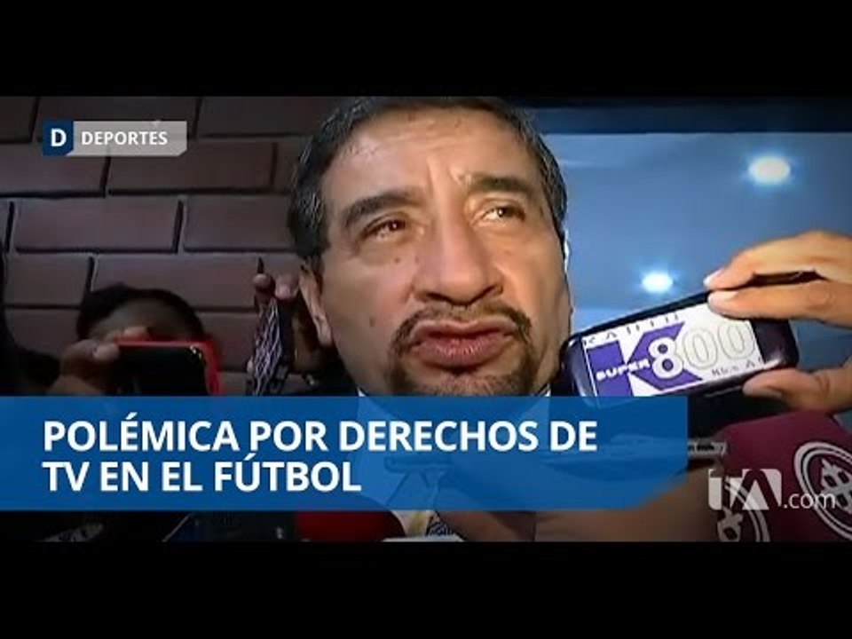 Derechos de televisión del campeonato ecuatoriano: la polémica continúa - Teleamazonas