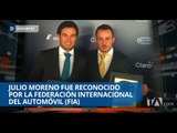 El ecuatoriano Julio Moreno, el mejor piloto del 2016 según la FIA - Teleamazonas