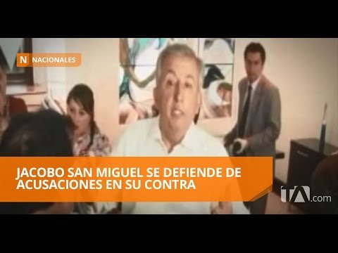 Jacobo San Miguel se defiende de acusaciones de supuestos depósitos - Teleamazonas