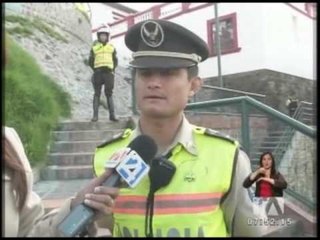 Escalinata de la Loma Grande como botadero de basura - Teleamazonas