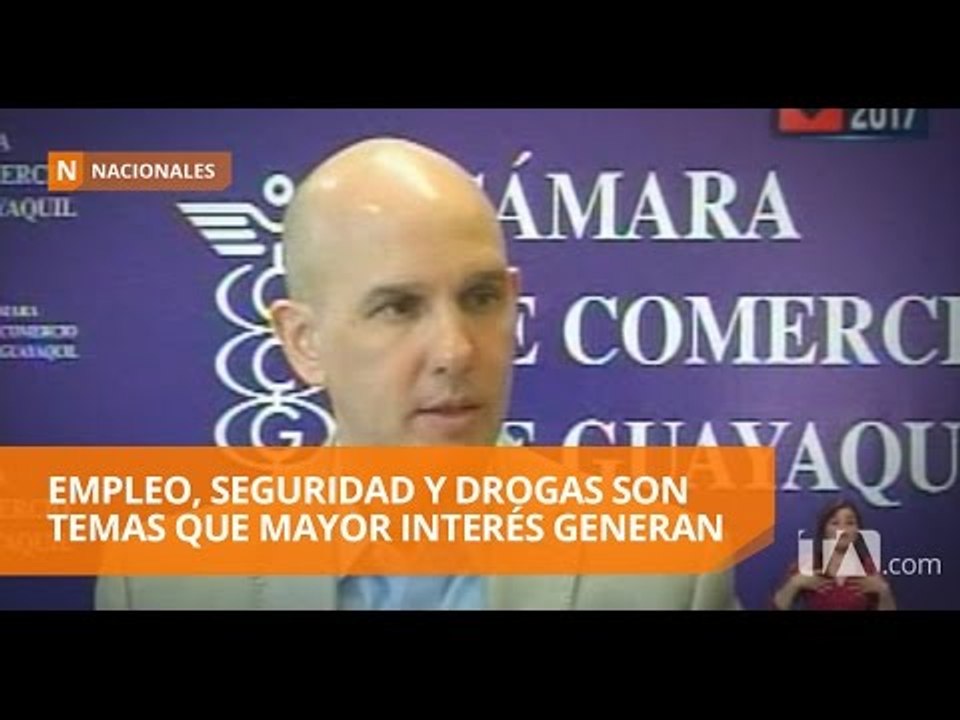 Ciudadanía envía más de 1.200 preguntas para debate presidencial - Teleamazonas