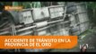 El Oro: accidente de transito deja 14 heridos - Teleamazonas