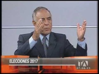Entrevista al candidato presidencial Paco Moncayo