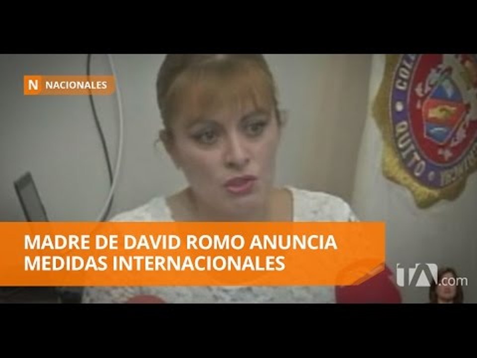 Alexandra Córdova, madre de David Romo, presentará una demanda ante la Corte IDH - Teleamazonas