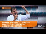 Correa terminó su gira por Europa - Teleamazonas