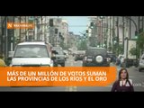Los Ríos y El Oro suman más de un millón de votos para los comicios - Teleamazonas