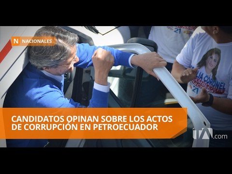 Esto dicen los candidatos a Presidente sobre videos de Yanuzzelli - Teleamazonas